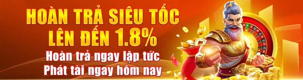 Hoàn trả Bắn Cá hàng tuần