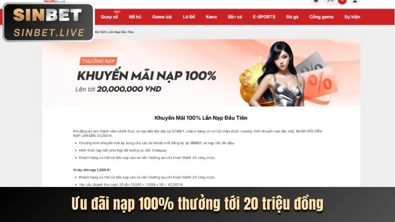 Hướng dẫn nạp tiền keo nha cai3